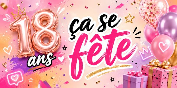 18 ans rose